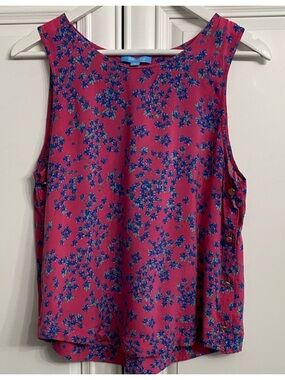 Draper James Women Sleeveless Scoop Neck Top Size Medium